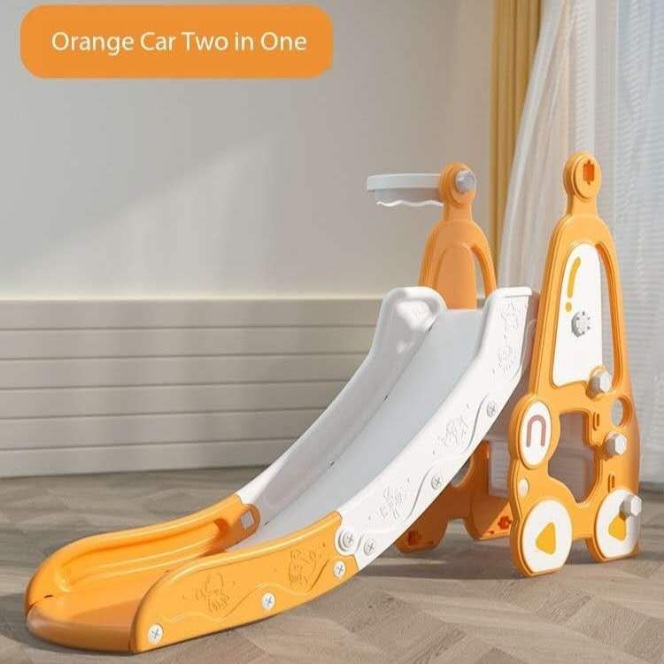 Baby Kids Boy Girl Only Slide With Basketball Hoop