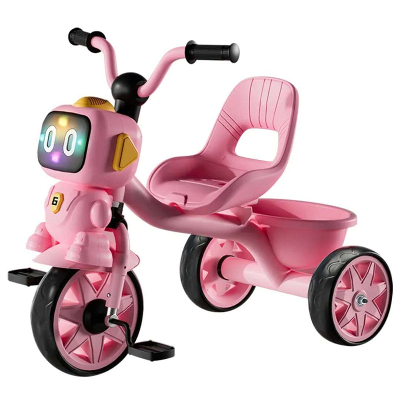 Kids Tricycle Music + Lights 1.5 - 4 Years - 506 Pink