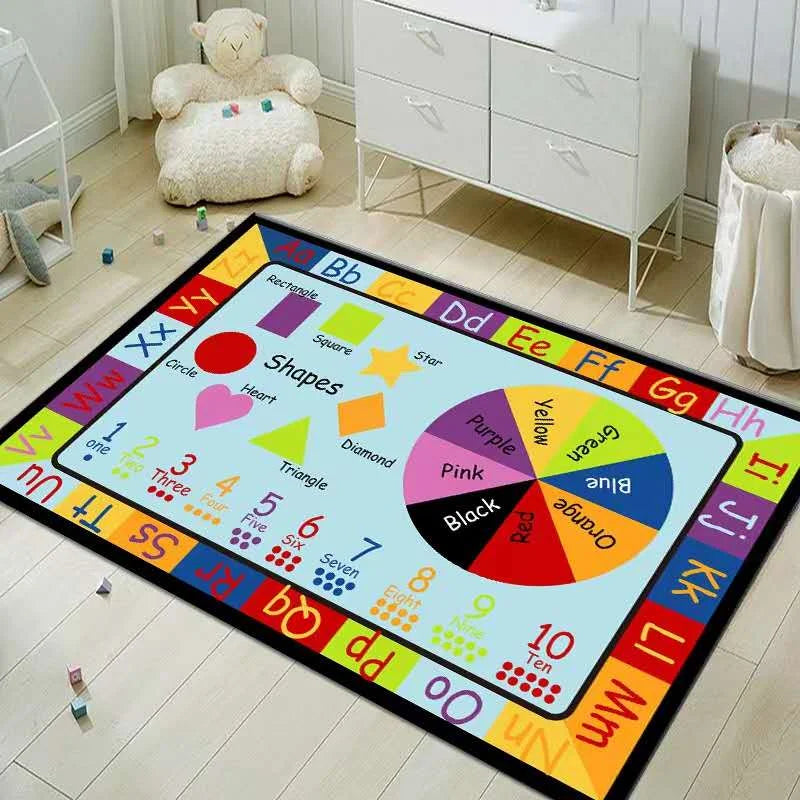 Kids Babies Educational Crawling Mat Pre School Learning