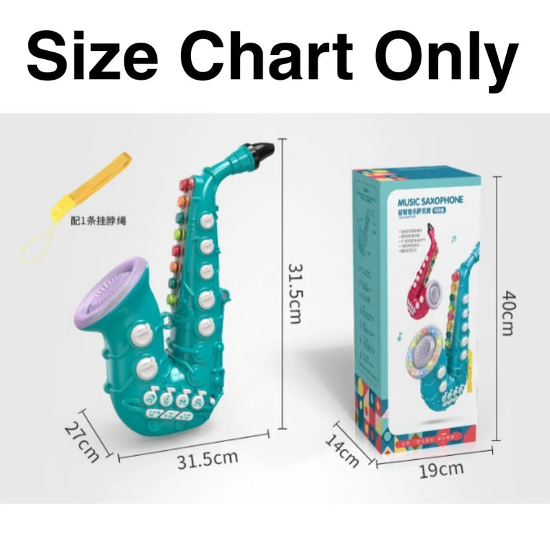 Musical Saxophone Green