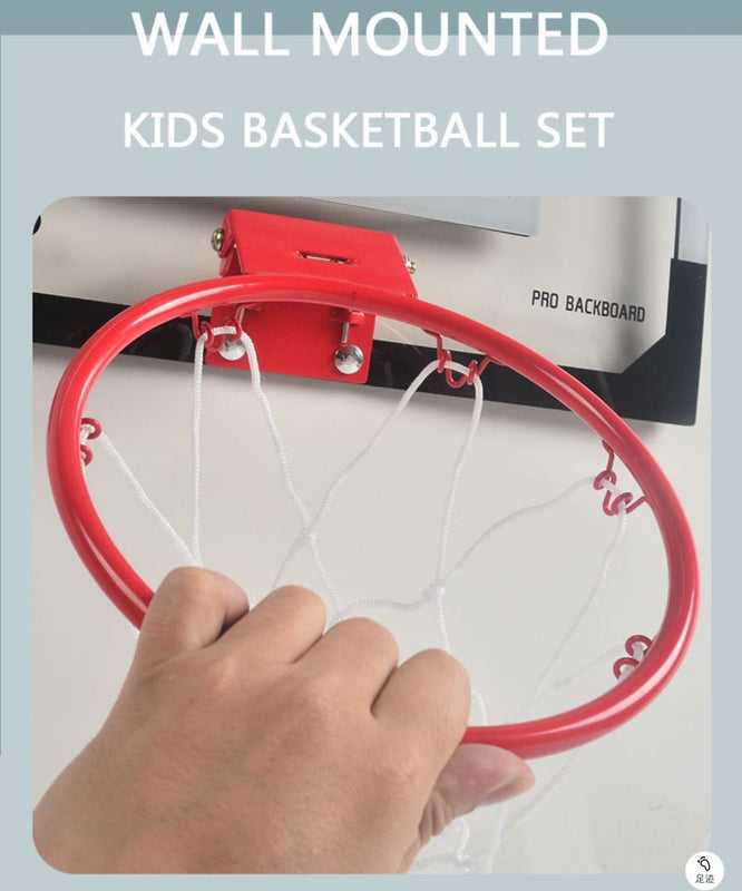 Kids Boys Girls Mini BasketBall Hoop With Door Hanging Digital Counter Indoor Game