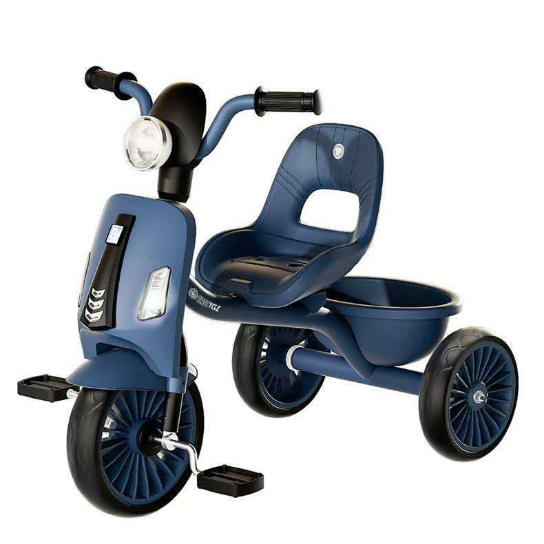 Kids Tricycle Music + Lights 1.5 - 4 Years - 505 Blue