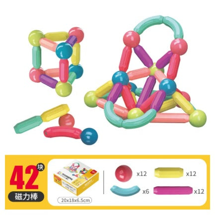 Magnetic Stick Children's Early Education Educational Toys Intellectual Development Magnetic Building Blocks