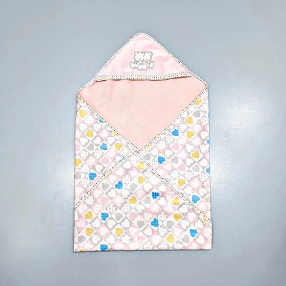 Baby Wrapping Sheet Warm Pink