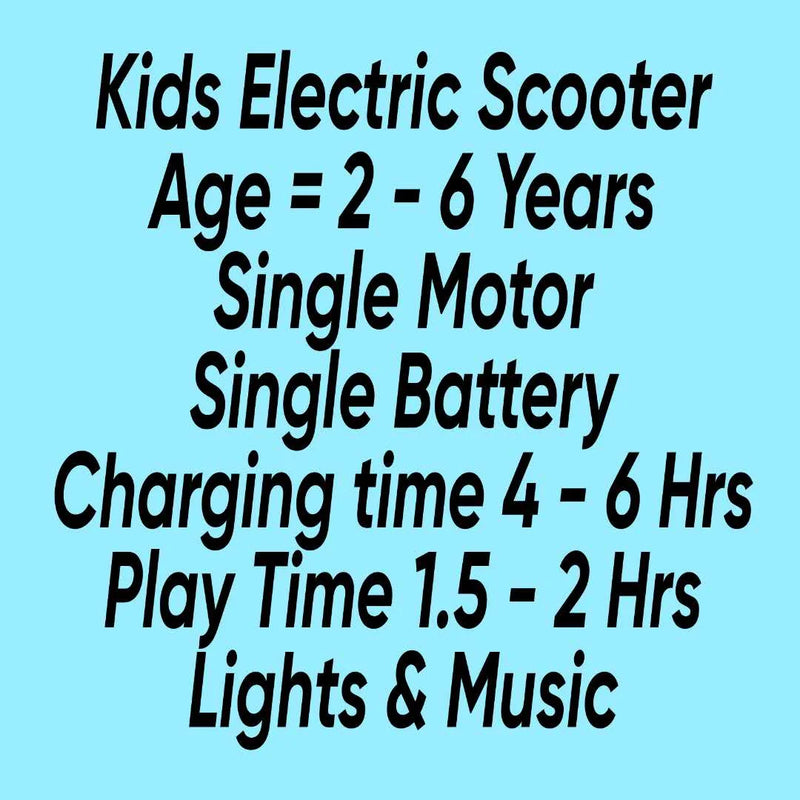 Kids Electric Scooter