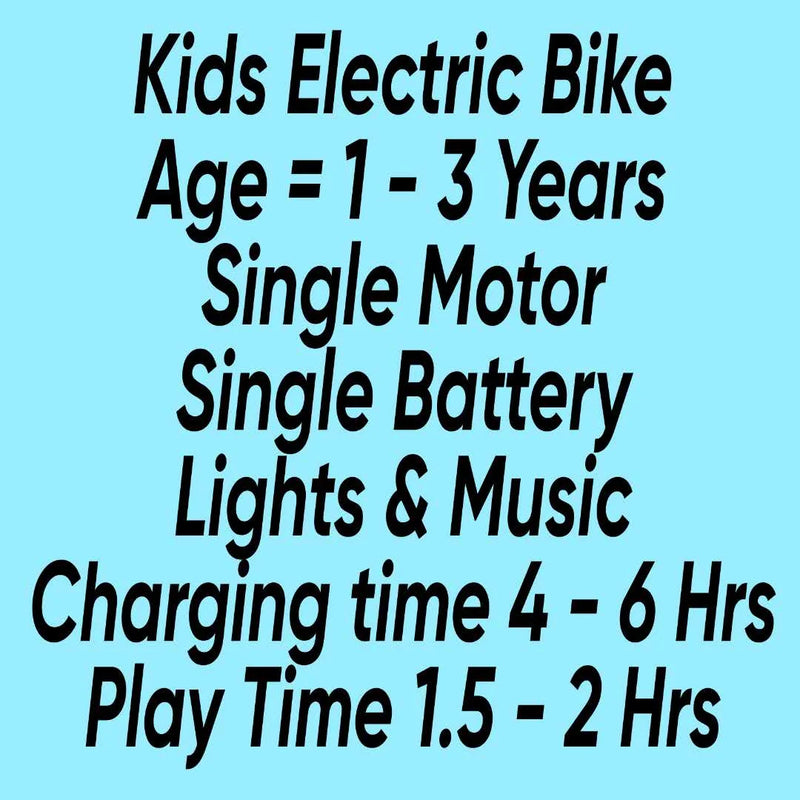 Kids Electric Bike