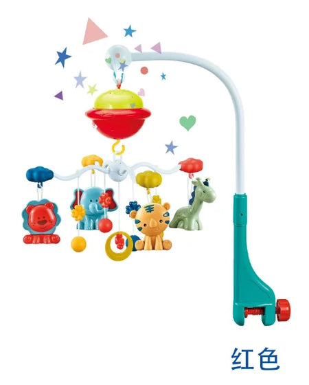 Baby Mobile Rattles Toys For Baby Newborn Crib Bed Bell Toddler Rattles Carousel For Cots Kids Musical Toy