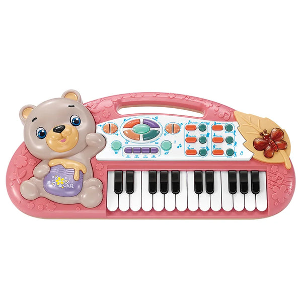 Musical Piano Set Pink