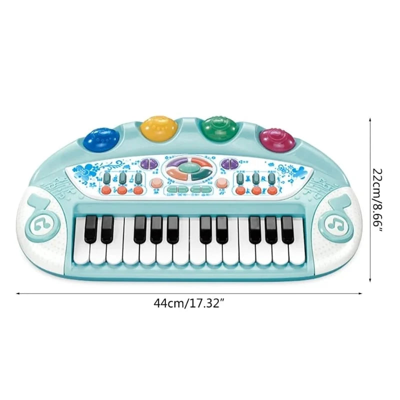 Musical Piano Set Blue