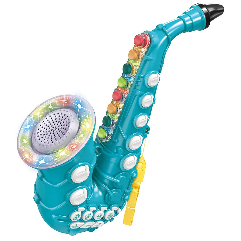 Musical Saxophone Green