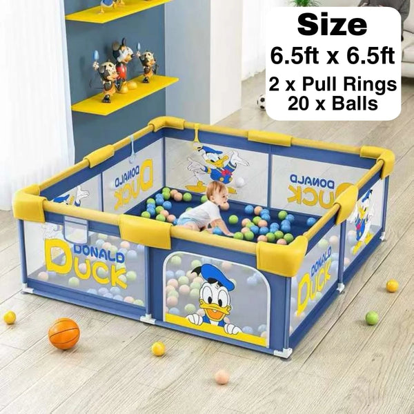 Kids Baby Playpen Donald Duck