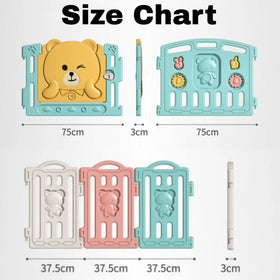 Infant Toddler Kids Baby Playpen Fences 20+2