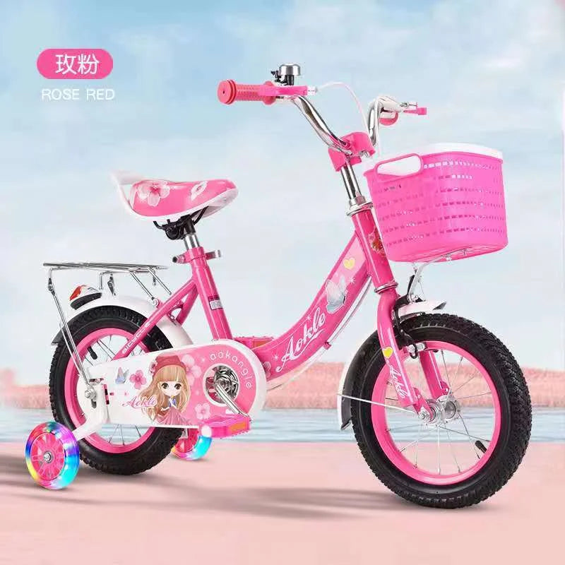 Kids Bicycle Pink 16″ Age 3-8 Years